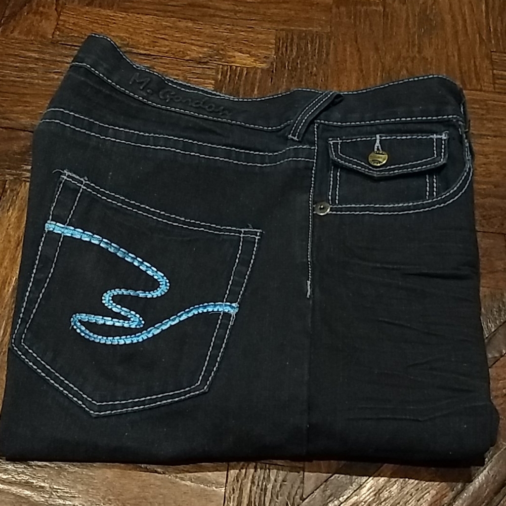 Men's🧔..M.Gordor jeans short sz(W3-L14) - Picture 4 of 5
